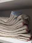 12 - Cloth-ez Organic Unbleached Prefold Diapers Never Used 3 Sizes