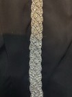 Rhinestone Bridal Belt W satin Ribbon Ties