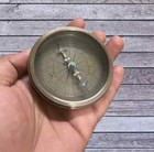 Antique Vintage Brass Pocket Compass Brass Nautical Compass Marine Compass Gift