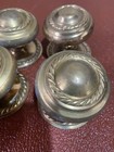 Vintage Brass Door Knobs X 7 Width 5cm