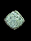 India  Dutch   1693 - 1698 Copper 1 Cash  Scarce 