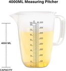  1 Gallon Measuring Pitcher  Large Measuring Cup 