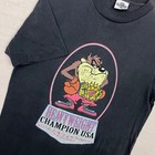 Vintage 1991 Tazmanian Devil Heavyweight Champion Usa T Shirt Acme Size M