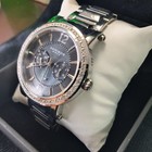 Brand New In Box Classy Mens Akribos Xxiv Multi Function Mop Dial Watch Papers
