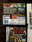 Metal Slug Advance Box And Manual Only   nintendo Game Boy Advance  2004 