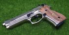 Umarex Beretta M92 Fs Co2 Pellet Air Gun Pistol  425fps  Nickel wood - 2253002