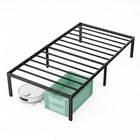 Alvantor Metal Bed Frame 18 Inch Tall With Under-bed Storage  Heavy Duty  Easy