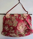 Vintage Shabby Chic Clothespin Bag   Clothespins   Line  Farmhouse  Country