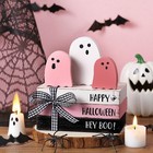 Yousoontic 6 Pcs Halloween 4 72 X 2 95 X 2 36 Inches  Pink  Black  White