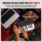 Akai Mpk Mini Iv Usb-c Midi Keyboard Controller - 25 Keys  Mpc Pads  Software