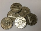 Lot  Of Canadian Nickels Total Of 19 -- 14 Different Dates