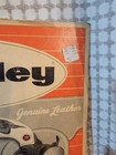 Vintage Toy Hubley Texan Cap Gun Set Black Leather Jeweled Holster Cowboy