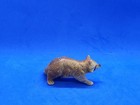 Vintage Raccoon Figurine Hong Kong Hard Plastic Animal Toy 3    Trash Panda