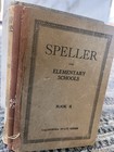 Lot Of  6 Vintage And Antique Spelling Books Text Books School