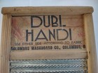 Vtg Dubl Handi Washboard Co  Columbus  Oh 18 X 8 5 