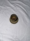 Vintage Brass Hand Etched Engraved Small Candle Holder Elegant Design India