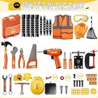 Kids Tool Bench Set magic4u 95pcs Toddler Tool Workbench With Electronic Drill  