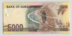 Jamaica  5000 Dollars 2009  P-87a  Rare First Date  Original Unc  Ab247359  S1