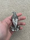 Vintage 1986 Cuter Pewter Bald Eagle Mini Statue Figure Art Desk Decor Usa 3   