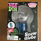 Nib Genuine Nee Doh Snow Globe Squishy The Penguin Squish N Flow