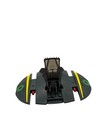 Battlestar Galactica 1978 Cylon Raider Ship With Pilot   Bullets