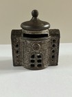 Antique Vintage Cast Iron    bank    Coin Bank