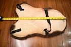 Brown Sheepskin Saddle Cover Seat Saver