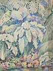 Carl Hibbeler Chicago Pastel Lincoln Park Conservatory Pastel Charles Whacker   