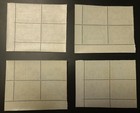 Gibraltor 1949 Kgvi Upu Mint Blocks Sc 123-126  Sg 136-139 Mnh Plate  1 Com Set