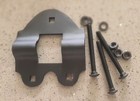Pair Large Black Powder Coated Brass Swing Iron Brackets Rocking Horse Stand