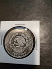 Large Uncirculated Silver Mexico Un Peso Coin Mexican Moneda Plata 1967