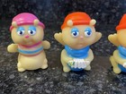 Vtg Playskool Glo Worm   Friends Pajamas Cricket Accordion Bug Figure Lot 1986