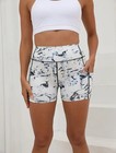 2 Pieces Womens Elasticated Waist Sports Shorts Summer Yoga Gym Fitness Jogging