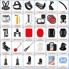 Hongdak Action Camera Accessories Kit For Gopro Hero 12 11 10 9 Black  Waterproo