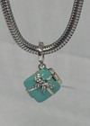 S925 Tiffany   Co  Gift Box Dangle Charm