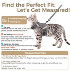 Escape Proof Cat Harness Leash Set Adjustable Reflective Vest Comfortable
