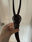 English 3 Point Breastplate Horse Size Brown Leather