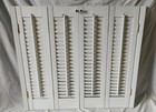 Pair Of Interior Vinyl Window Shutters 31  Wide X 28  High