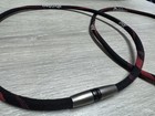  lot Of 2  Phiten X50 Titanium Necklace Black W  Red 20  Snap Closure - New