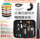 Jewelry Wire Wrapping Jewelry Making Supplies Kit  Ring Sizer Measuring Tools Ki