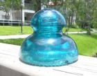 Nice Dark Aqua Cd 281 Hemingray Glass Insulator