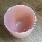 Glassybaby Tutu Light Pink Glass Votive Candle Holder Hand Blown 3 5   h Barrel