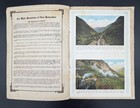 Vintage White Mountains Nh Souvenir   Guide Book J v  Hartman Color Plates Map