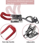 2pcs Toggle Latch Clamp 4001  Adjustable 304 Stainless Steel Pull Hasp Latches  