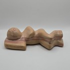 7  Vintage Hand Carved Soap Stone Art Deco Figurine Home Decor Statue Sculpture