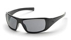 Pyramex Goliath Safety Eyewear Black Frame Gray Polarized Lens