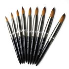 Acrylic Kolinsky Nail Brushes Sizes 8-24 Nail Art Brush Fast Shipping From Usa