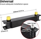 Evil Energy 7 Row Oil Cooler  10an Stacked Plate Transmission Engine Cooler