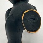Vtg Franklin Mint Teddy Bear Figurine Cast Iron Black Americana Collection