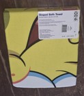 Spongebob  Be Excused 37  X 58  Shaped Bath Towel  hb604l